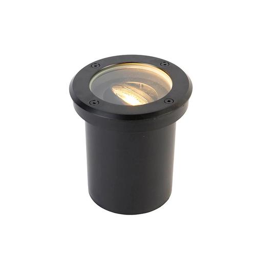 Moderne buiten grondspot zwart verstelbaar IP65 - Delux, Tuin en Terras, Buitenverlichting, Nieuw, Minder dan 50 watt, Overige materialen
