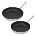 Demeyere Ecoline 5 Duraslide Koekenpannenset - 24 & 28 cm, Huis en Inrichting, Keuken | Potten en Pannen, Verzenden, Nieuw