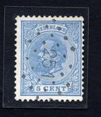 Nederland 1872 - Koning Willem III met puntstempel 251, Gestempeld