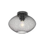 Industriële plafondlamp zwart - Molly, Nieuw, Overige materialen, Industrieel