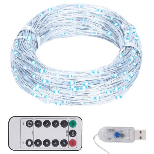 vidaXL Lichtslinger met 150 LEDs 15 m koudwit, Diversen, Kerst, Nieuw, Verzenden