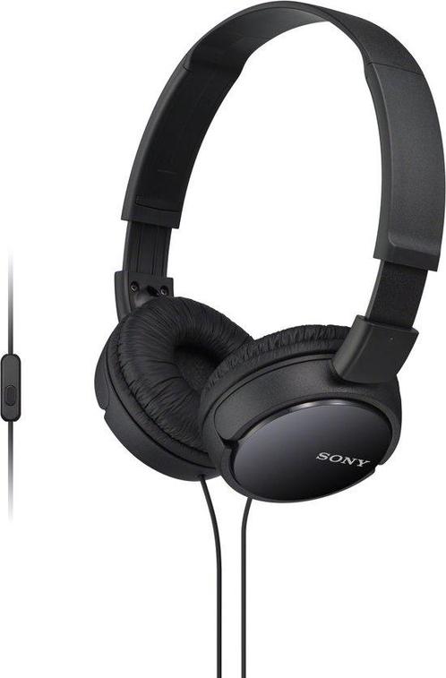 Sony MDR-ZX110AP - On-ear koptelefoon - Zwart, Diversen, Overige Diversen, Nieuw, Verzenden