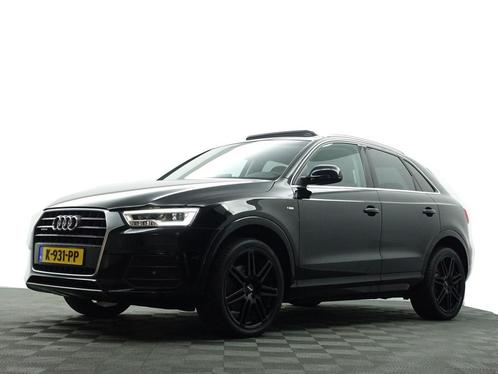 Zakelijke Lease |  Audi Q3 2.0 TFSI Quattro S-line Aut-, Auto's, Audi, Dealer onderhouden, Lease, Zwart, Automaat, SUV of Terreinwagen