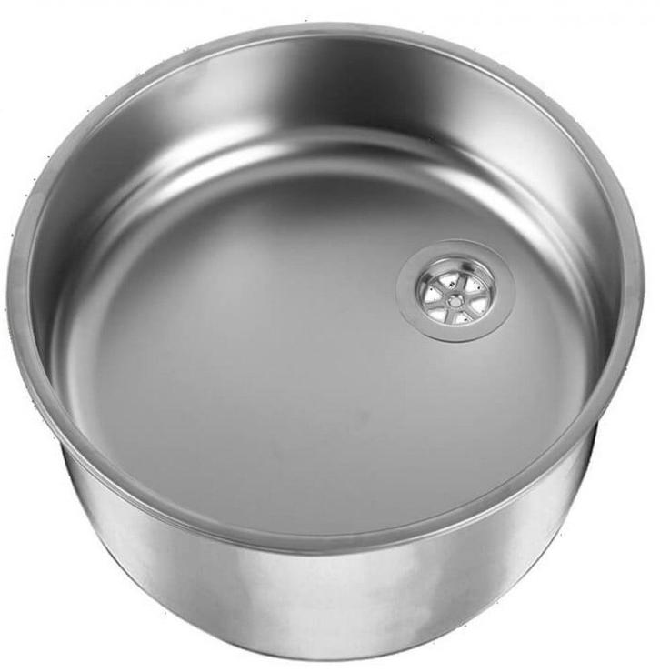 Navy Load Spoelbak Rond RVS Ø36–Ø38,5 H12, Caravans en Kamperen, Camper-accessoires, Nieuw, Ophalen of Verzenden