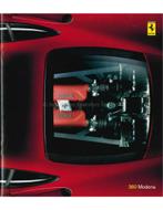 1999 FERRARI 360 MODENA BROCHURE ITALIAANS / ENGELS, Boeken, Auto's | Folders en Tijdschriften, Nieuw, Author, Ferrari