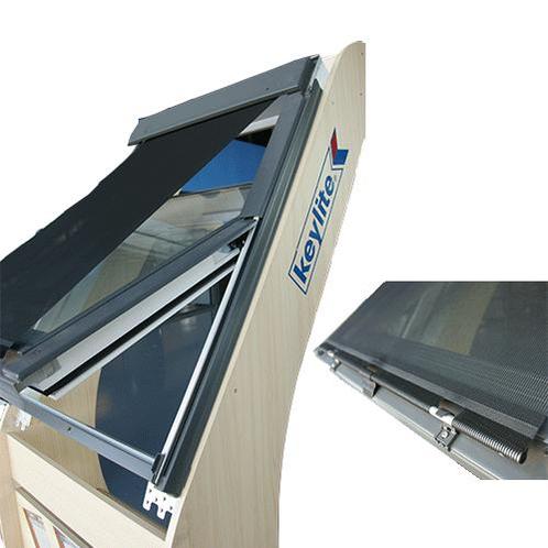 Keylite Screen 55cm breed. Voor alle hoogtes dakramen, Huis en Inrichting, Stoffering | Gordijnen en Lamellen, Nieuw, Verzenden