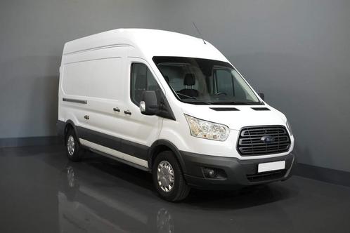 Ford Transit 2.0 TDCI 130 pk Aut. L3H3 Trend NL Auto/ Carpla, Auto's, Bestelauto's, Lease, Automaat, Wit, Financial lease, Stof