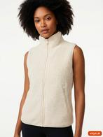 Relaxed Jack Wolfskin Fleece Vest in Cream size L, Ophalen of Verzenden, Nieuw