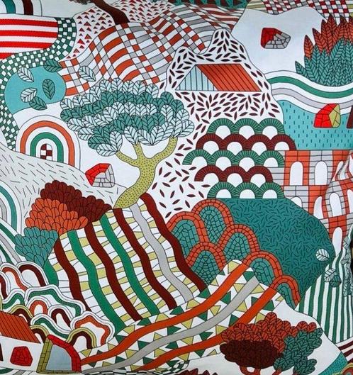 Hermès - Nieuwe set van vier - Kussen, Antiek en Kunst, Antiek | Kleden en Textiel