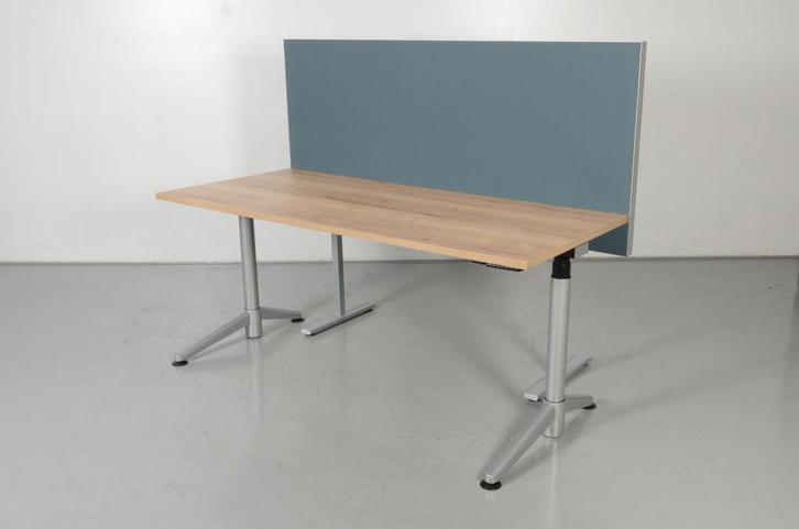 Officenow scheidingswand, antraciet, 180 x 140 cm, Zakelijke goederen, Kantoor en Winkelinrichting | Kantoormeubilair en Inrichting