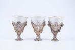 Ottoman Filigree Work - Koffieservies - Zilver, Porselein, Antiek en Kunst