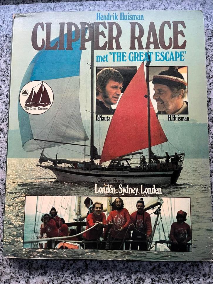 Clipper race met ‘The great Escape’, Boeken, Vervoer en Transport, Boot, Gelezen, Verzenden
