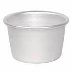 Ronde bakvorm aluminium - Ø55mm - 6 stuks, Verzenden, Nieuw in verpakking