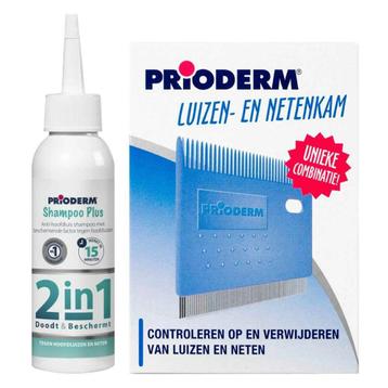 Prioderm Shampoo Plus + Luizen- en Netenkam Pakket