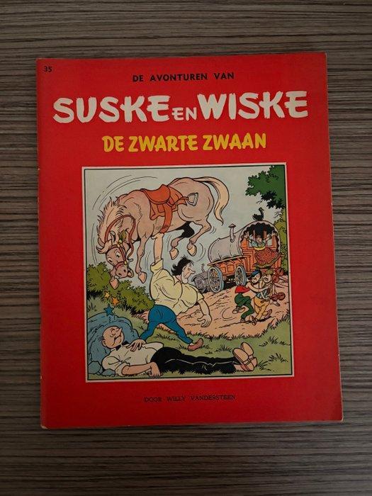 Suske en Wiske RV-35 - De Zwarte Zwaan - 1 Album - Eerste, Boeken, Stripboeken