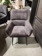 Comfortabele eetstoel Brasile - In kleur: Dark grey, Huis en Inrichting, Ophalen of Verzenden, Nieuw