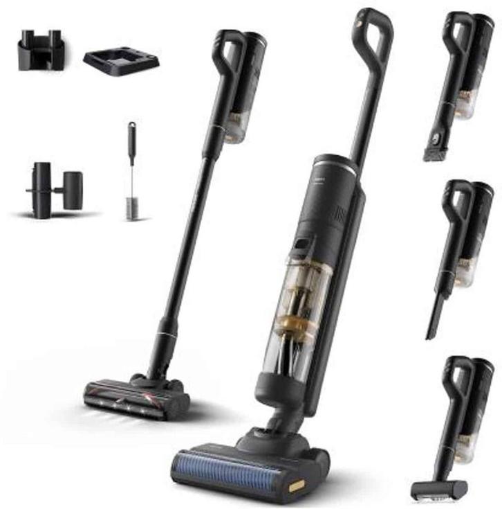 Philips AquaTrio Snoerloze Stofzuiger en Dweil XW7264/11, Witgoed en Apparatuur, Stofzuigers, Zo goed als nieuw, Ophalen of Verzenden