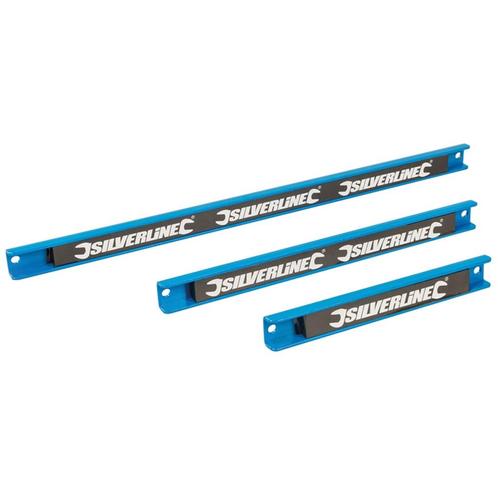 Silverline Magnetische gereedschapsrekken set - 3 maten -..., Huis en Inrichting, Overige Huis en Inrichting, Nieuw, Ophalen of Verzenden