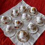 Kop en schotel (10) - Porselein, Bone china