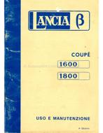 1975 LANCIA BETA COUPÉ INSTRUCTIEBOEKJE ITALIAANS, Auto diversen, Handleidingen en Instructieboekjes