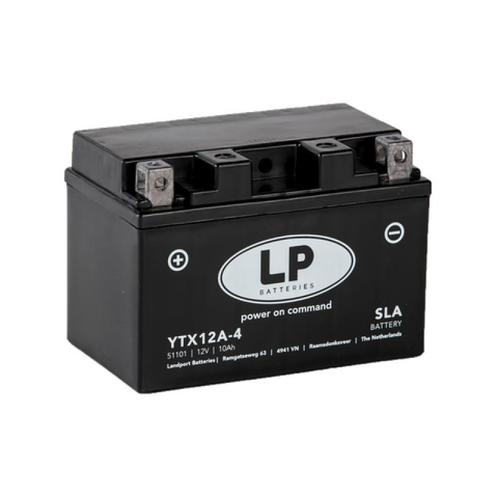 LP SLA YTX12A-4 motor accu 12 volt 10 ah (51101 - MS, Motoren, Onderdelen | Overige, Nieuw, Ophalen of Verzenden