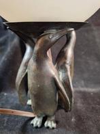 Lamp - Tafellamp met pinquins - Legering, Antiek en Kunst