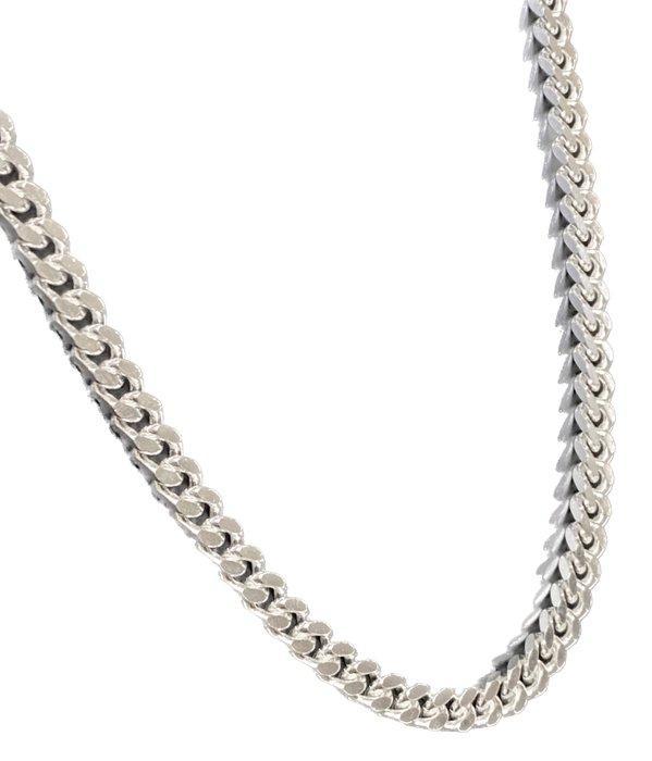 Zonder minimumprijs - Ketting Zilver - 8 mm zilveren, Sieraden, Tassen en Uiterlijk, Antieke sieraden