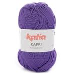 Katia Capri - 82131 paars - Katoen Garen, Hobby en Vrije tijd, Breien en Haken, Ophalen of Verzenden, Nieuw