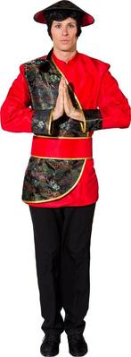 Chinese Top Met Riem Rood, Ophalen of Verzenden, Nieuw