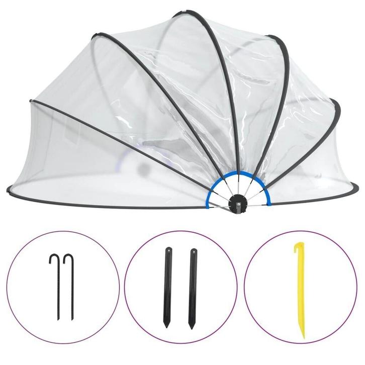 Zwembad Tent 467x234 | OP = OP | 65% (Zwembadoverkapping), Tuin en Terras, Zwembad-toebehoren, Nieuw, Afdekzeil, Ophalen of Verzenden