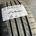 2 x Nokian 225-55-16 Zomerbanden 6mm, Gebruikt, 16 inch, Ophalen of Verzenden, Band(en)