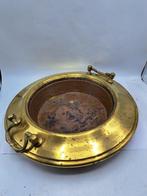 Fornuis - Kastanje pofpan - Koper, Messing - Kastanje pan, Antiek en Kunst