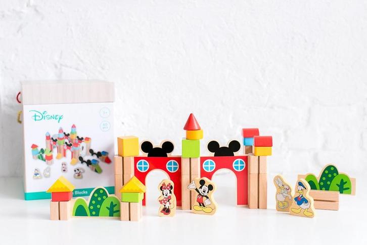 Disney Houten Blokken Set – 60 Stuks – Educatief Speelgoed v, Kinderen en Baby's, Speelgoed | Houten speelgoed, Overige typen