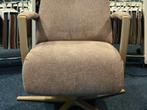Draaifauteuil Carrera in stof met SHOWROOMKORTING, Minder dan 75 cm, Stof, Nieuw, Ophalen of Verzenden