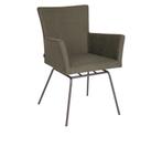 Stern Artus VIP Stoel Roestvrij Staal Antraciet/Outdoorstof, Tuin en Terras, Tuinstoelen, Ophalen of Verzenden, Nieuw