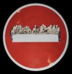 Jinks Kunst - La cène - French Trafic Sign