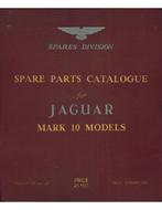 1963 JAGUAR MARK 10 ONDERDELEN CATALOGUS ENGELS