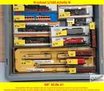N-schaal 1/160 materiaal te koop: locomotieven, wagons, sets, Ophalen of Verzenden, Gebruikt