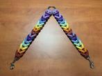 Leren duo honden riem Rainbow, Ophalen of Verzenden, Nieuw