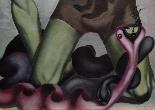 Claudio Cassaniti - L Addolorato, Antiek en Kunst, Kunst | Schilderijen | Modern
