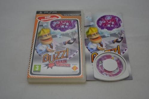 Buzz! Brain Twister PSP Essentials (PSP PAL CIB), Spelcomputers en Games, Games | Sony PlayStation Portable, Zo goed als nieuw