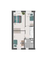 Te huur: Appartement Affuit in Bergen op Zoom, Bergen op Zoom, Noord-Brabant, Appartement