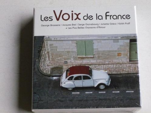Les Voix de la France - Brassens, Brel, Gainsbourg, Greco, P, Cd's en Dvd's, Cd's | Pop, Verzenden