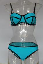 Beugel bikini Neopreen triangle M L *ZOMER 2024* TURQUOISE, Kleding | Dames, Verzenden, Nieuw