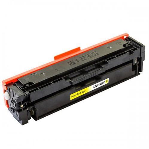 Huismerk HP 201X (CF402X) / Canon 045H toner geel, Computers en Software, Printerbenodigdheden, Nieuw, Verzenden