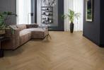 YUP Leyton herringbone dryback dark oak, Verzenden, Nieuw