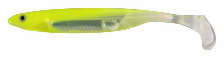 Ultimate Shiner Shad Chartreuse 9.5cm (8 Stuks), Watersport en Boten, Hengelsport | Algemeen, Overige typen, Nieuw, Verzenden