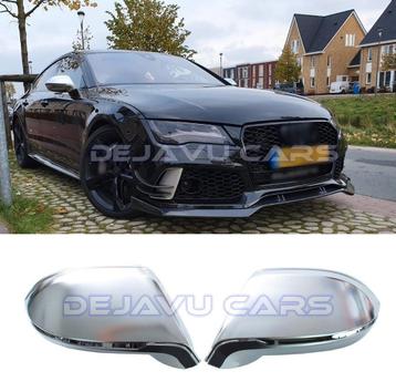 Mat Chrome Spiegelkappen voor Audi A7 4G / S7 / RS7 / S line beschikbaar voor biedingen