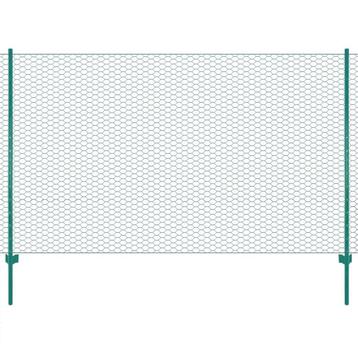 Draadgaashek 25x1,5m Groen | Retourdeal | 40% Korting beschikbaar voor biedingen