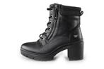 Mustang Veterboots in maat 38 Zwart | 10% extra korting, Kleding | Dames, Schoenen, Verzenden, Zwart, Overige typen, Zo goed als nieuw